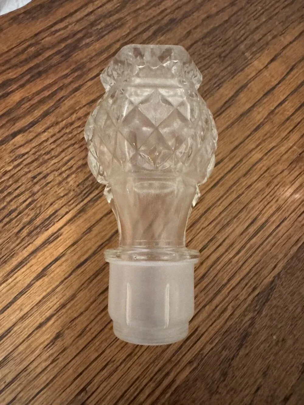 Anchor Hocking Wexford Glass Decanter Vintage